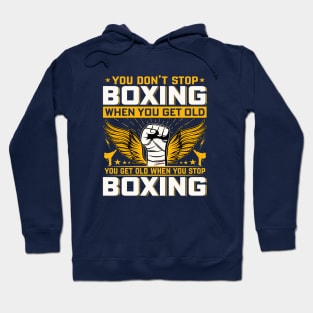 Dont Stop Boxing Hoodie